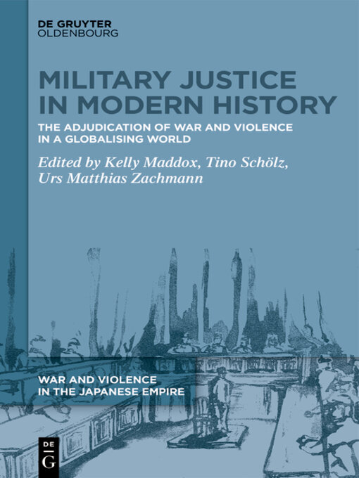 Cover image for Military Justice in Modern History